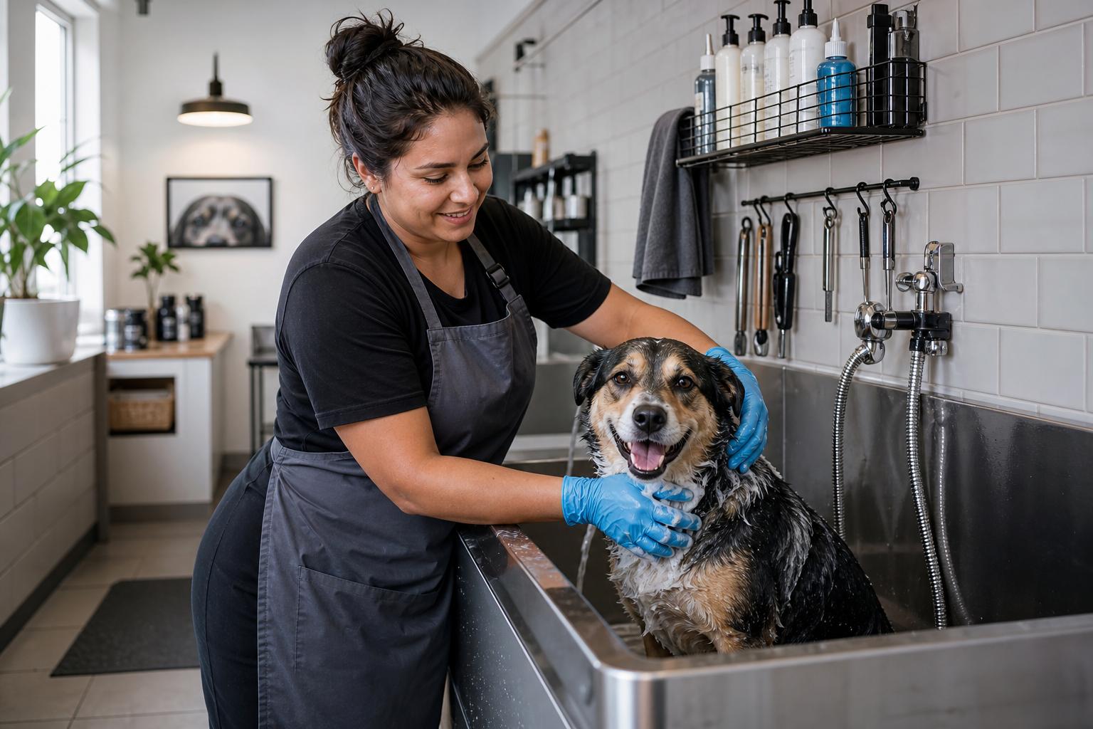 Dog wash : la reconversion discrète qui attire encore peu d’entrepreneurs curieux